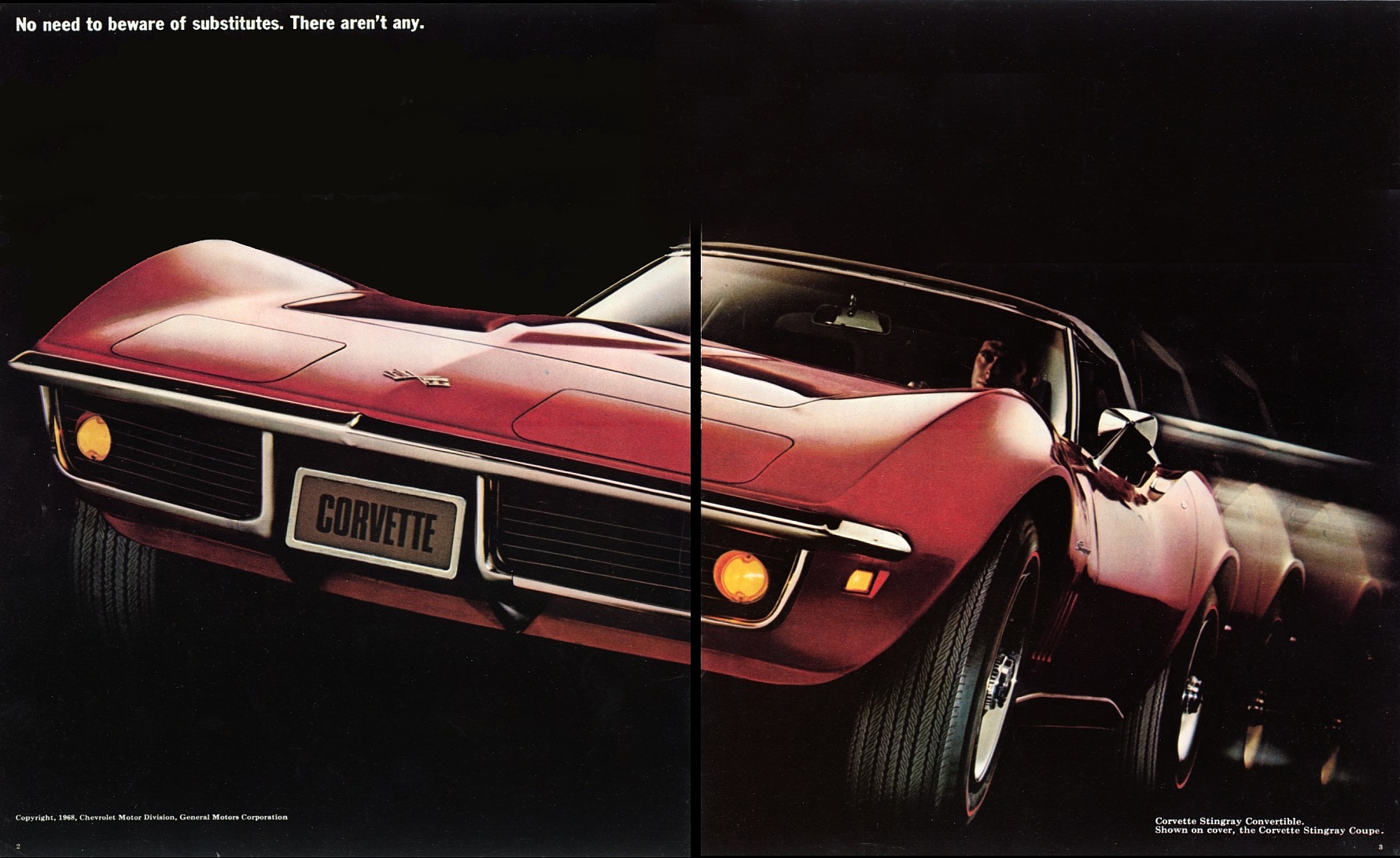 1969 Corvette Brochure Page 2